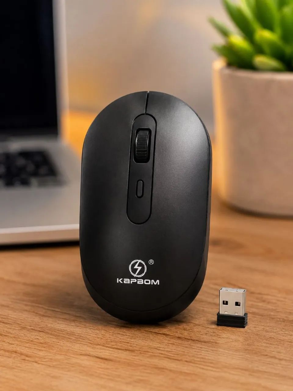 Mouse Sem Fio 2.4G KAPBOM KA-602C
