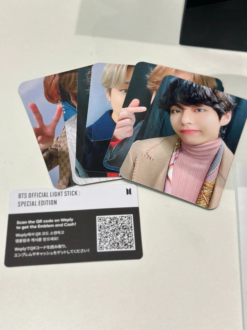 BTS Official Light Stick SE Map of the Soul - Nunca Usado