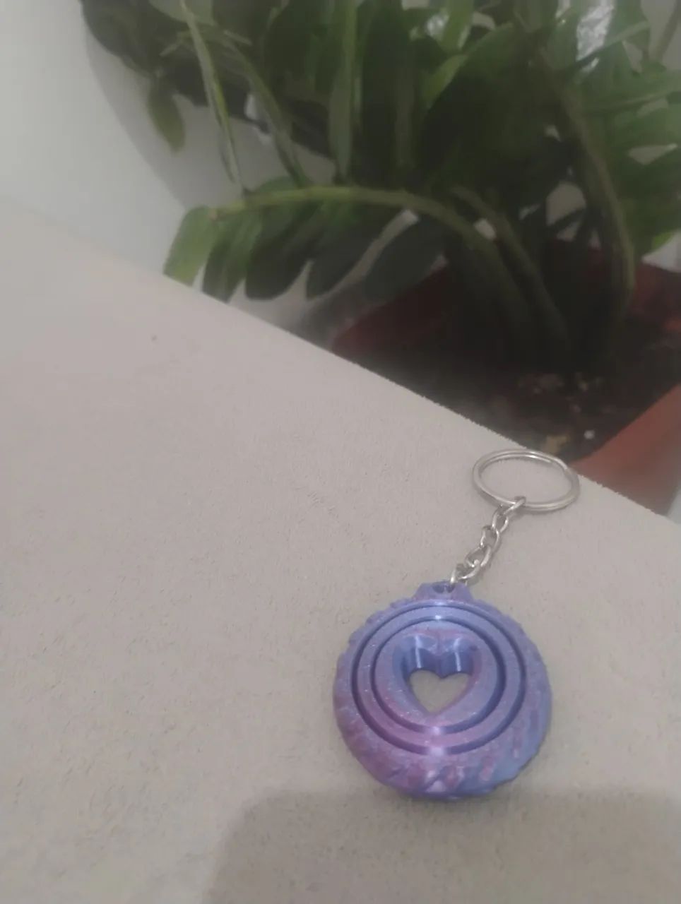 Chaveiro 3d ( coração ) - Foto 2