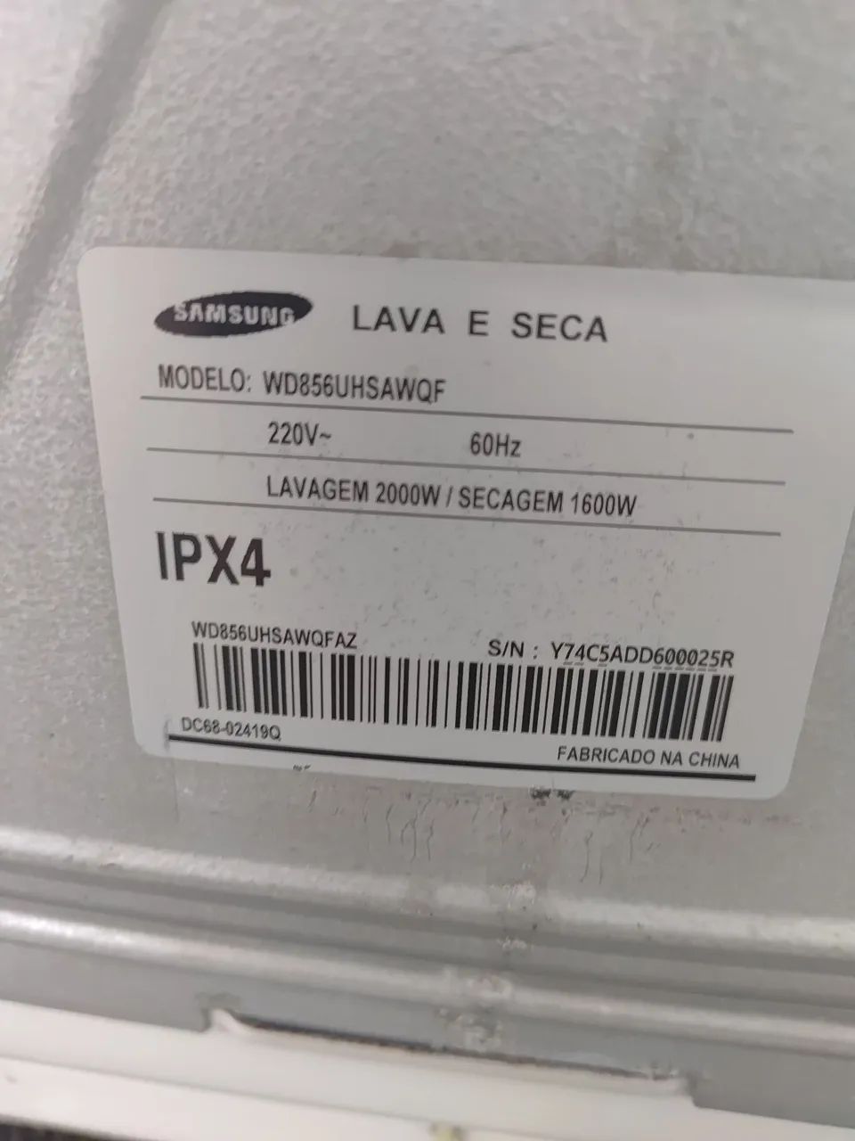 Lava e seca samsung com defeito  - Foto 2