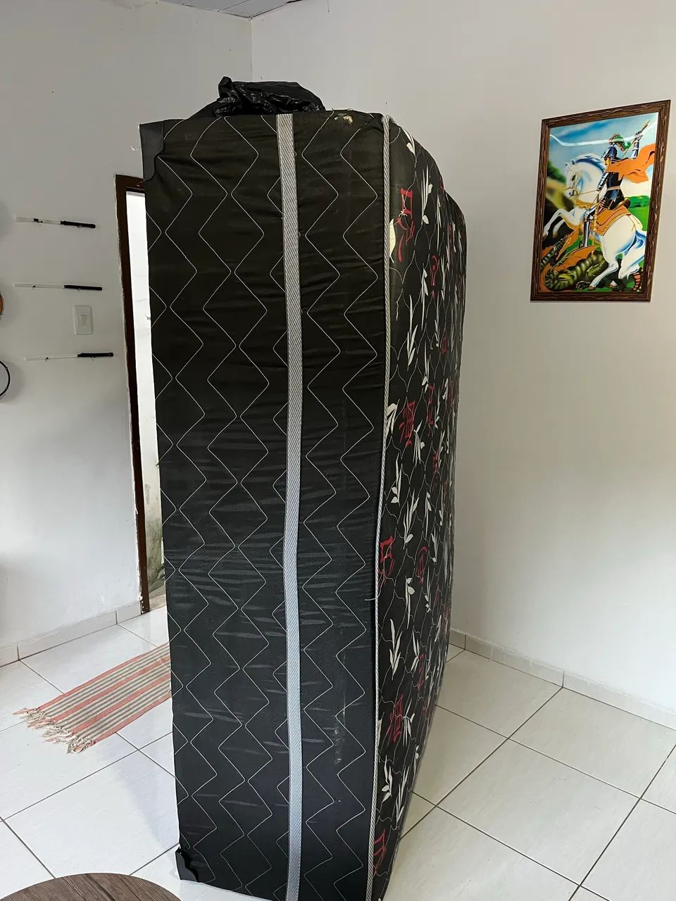 Ótima Cama Box de casal conjugada D33  usada em bom estado - Foto 2
