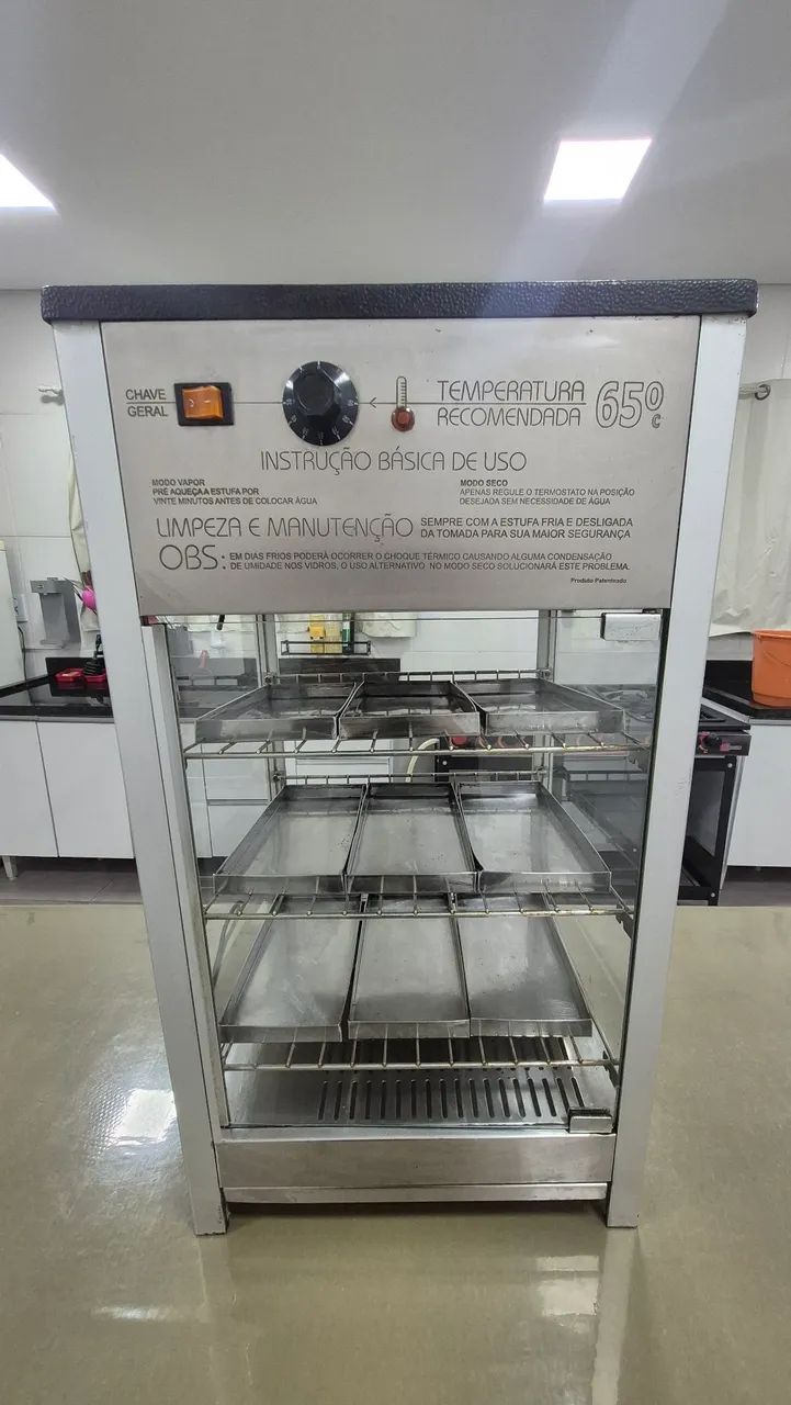 Estufa aquecida sistema de vapor e 9 bandejas - Foto 5