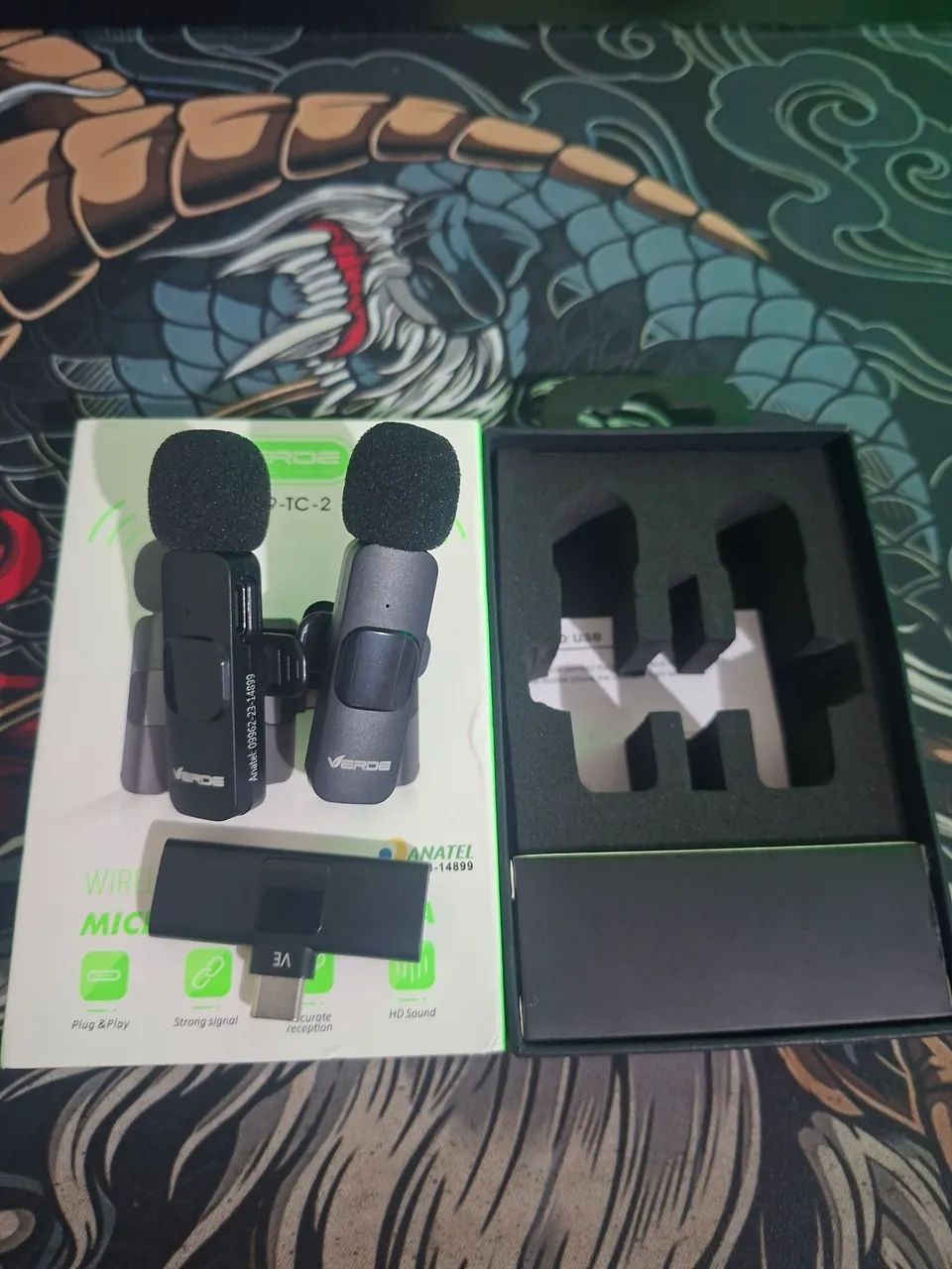 MICROFONE DE LAPELA M-K9-TC-2 - Foto 4