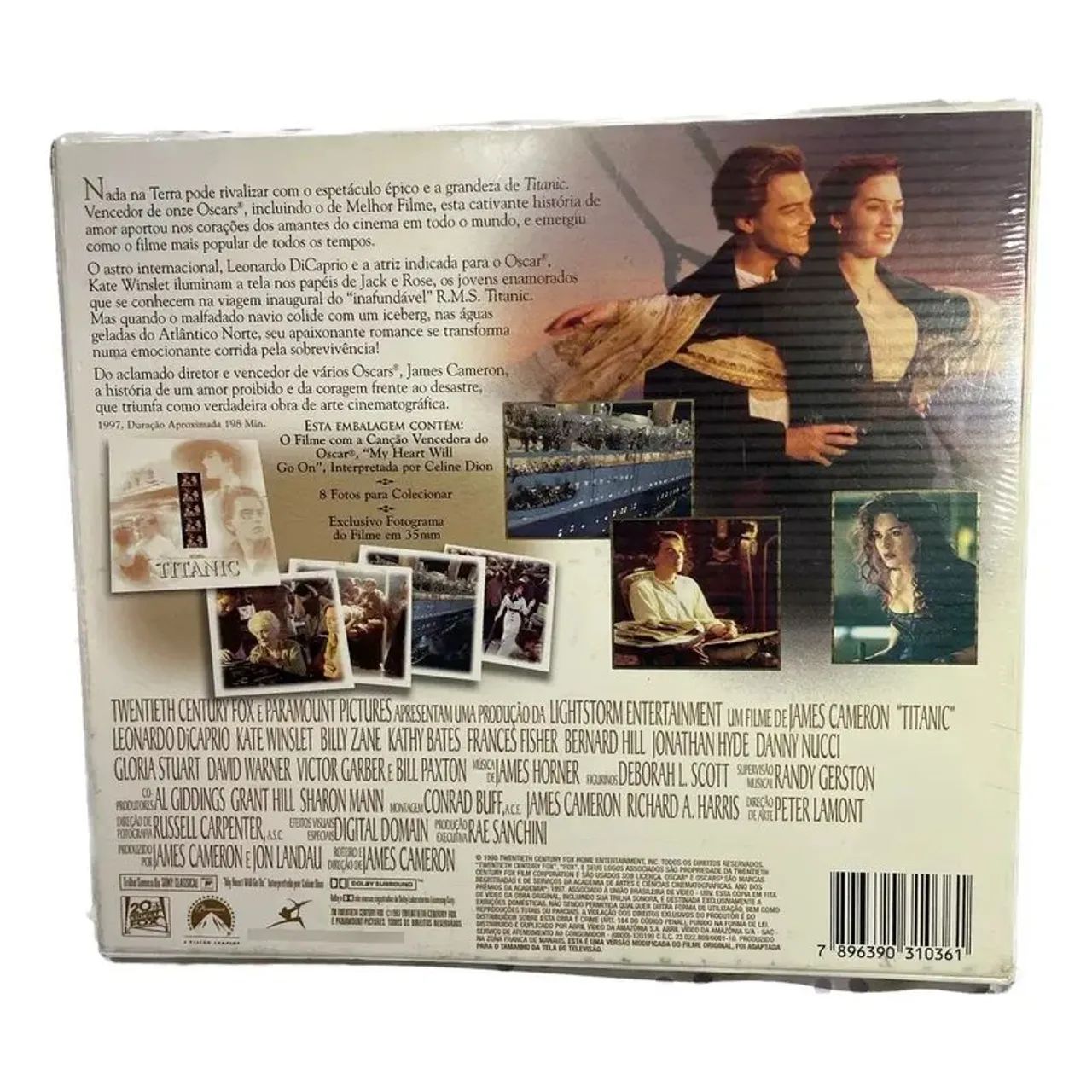 Box Edição Limitada - TITANIC - 2 Fitas VHS  - Foto 3