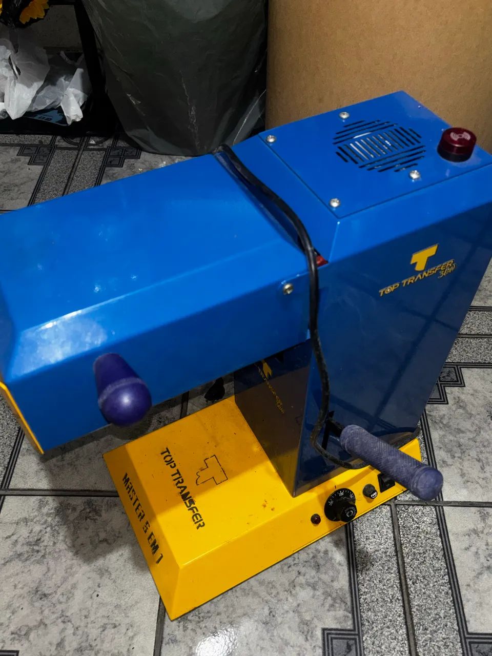 Prensa Térmica Top Transfer Master 5 em 1 - Semi Nova - Foto 2