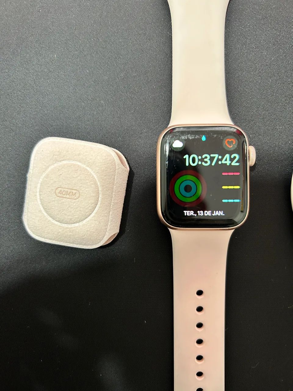 Apple Watch série 5 rosa