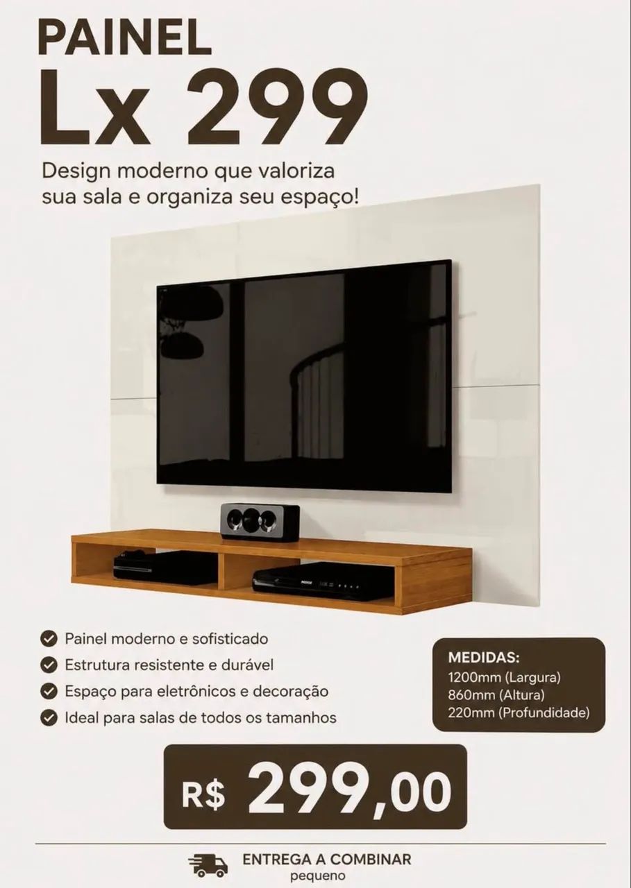 Painel para TV - Foto 2