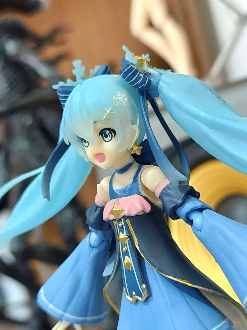 Figura Snow miku Hatsune Miku figma (réplica) - Foto 5