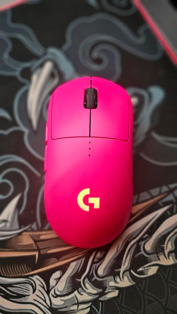 Mouse logitech G Pro 2 Lightspeed magenta.  - Foto 3