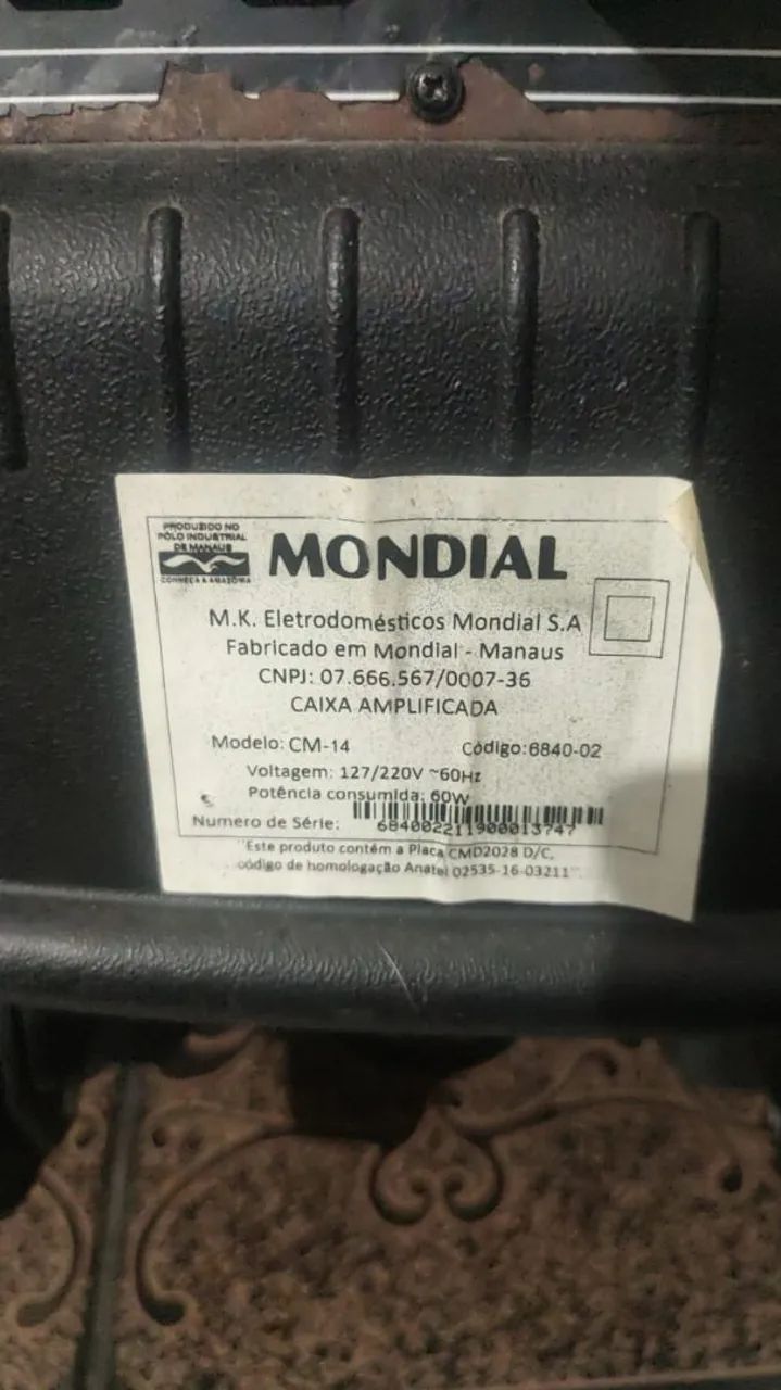 Caixa amplificada mundial cm-14 - Foto 4