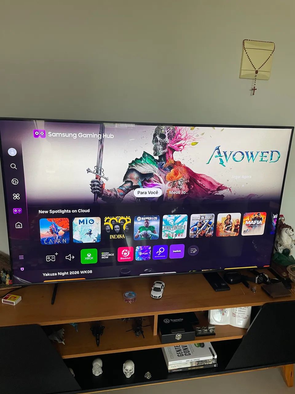Smart TV Samsung 55? 4K QLED - VENDO OU TROCO