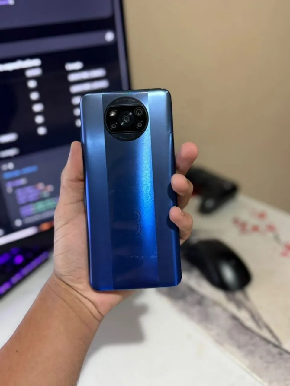 CELULAR  POCO X3 PRO COM DEFEITO (PREÇO NEGOCIÁVEL) - Foto 3