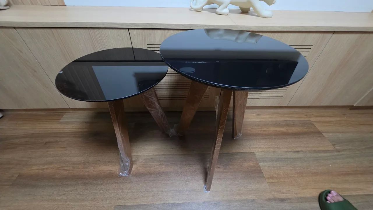 MESA DE CENTRO NOVAS NO PLÁSTICO  - Foto 5