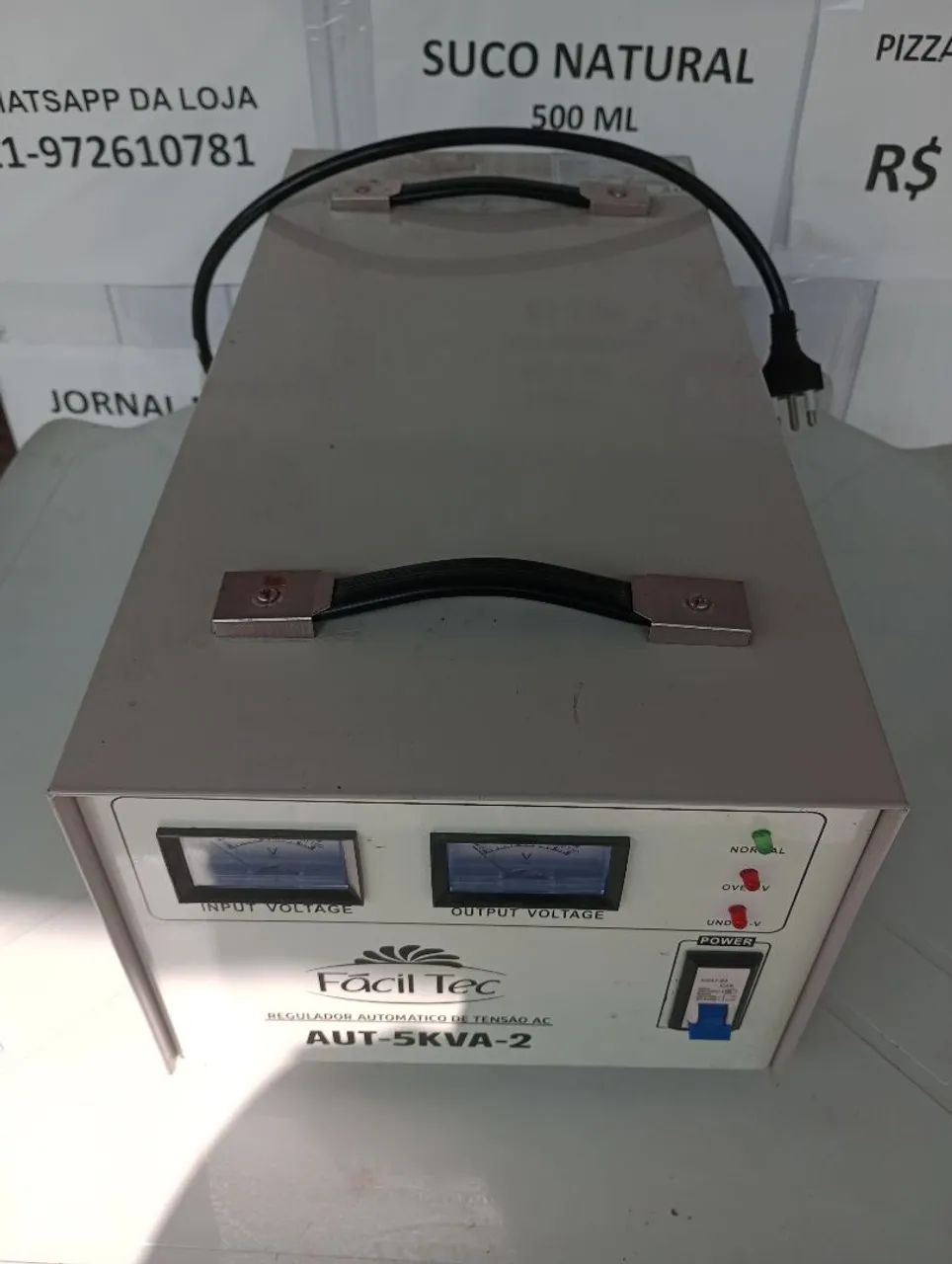 Estabilizador 5 kva - Foto 4