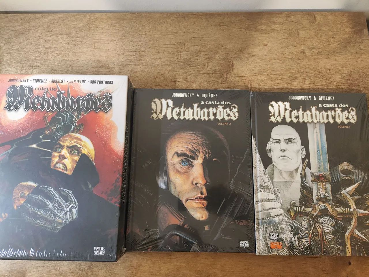 A Casta dos Metabarões ( 3 volumes com Box lacrados) - Livros e