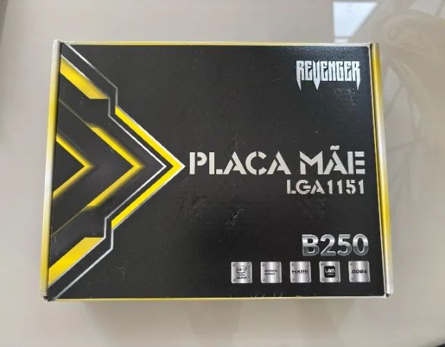 PLACA-MÃE REVENGER B250, SOCKET INTEL 1151
