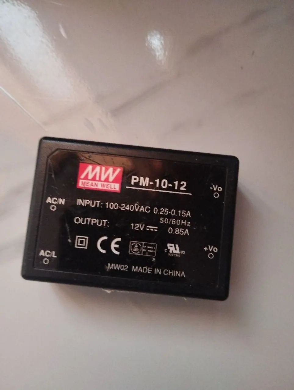 3 FONTES MEAN WELL PM 10-12 0.85 A