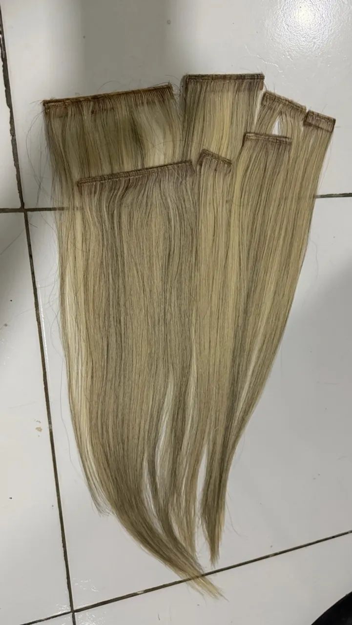 Mega hair loiro 54 cm  - Foto 2