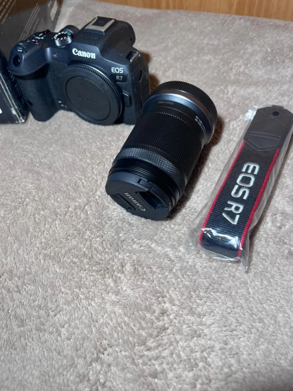 KIT Câmera Canon Eos R7 + COM LENTE  Rf-s 18-150mm F/3.5-6.3 Is Stm * Preto | ZERO CLIQUES - Foto 6