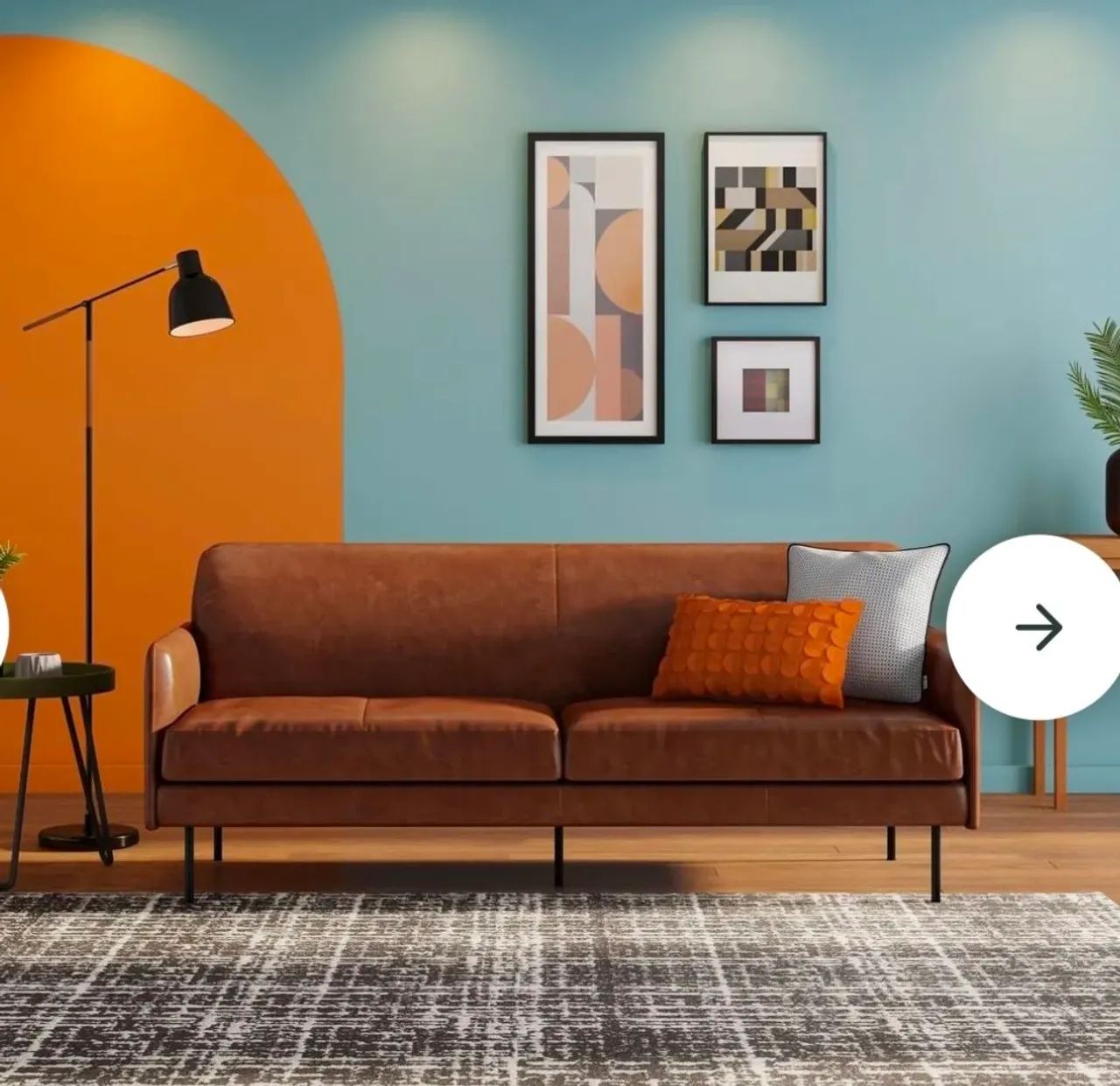 Sofá couro - Foto 4