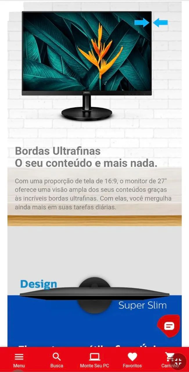 Monitor 27" Full HD IPS 75hz com som  - Foto 4