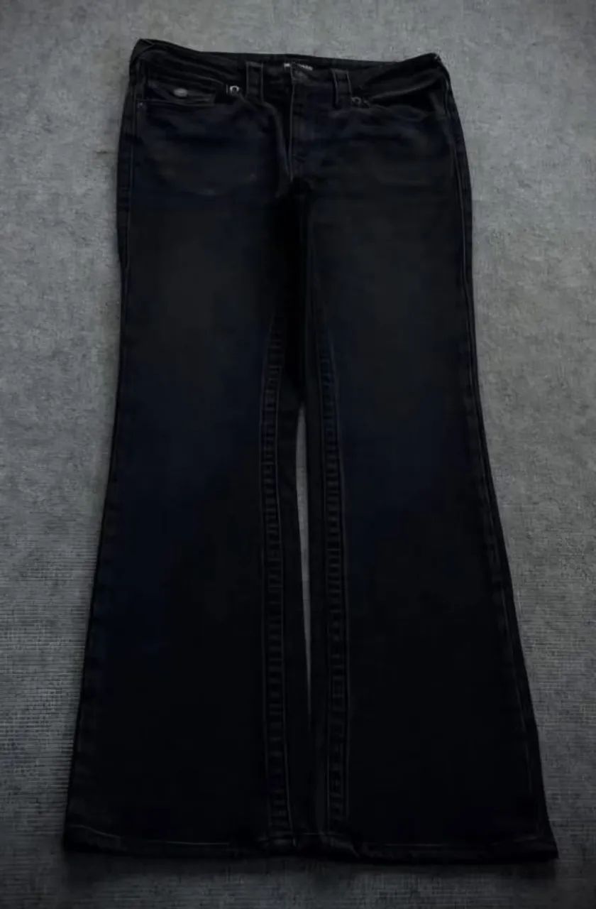 Calça bootcut feminina true religion 