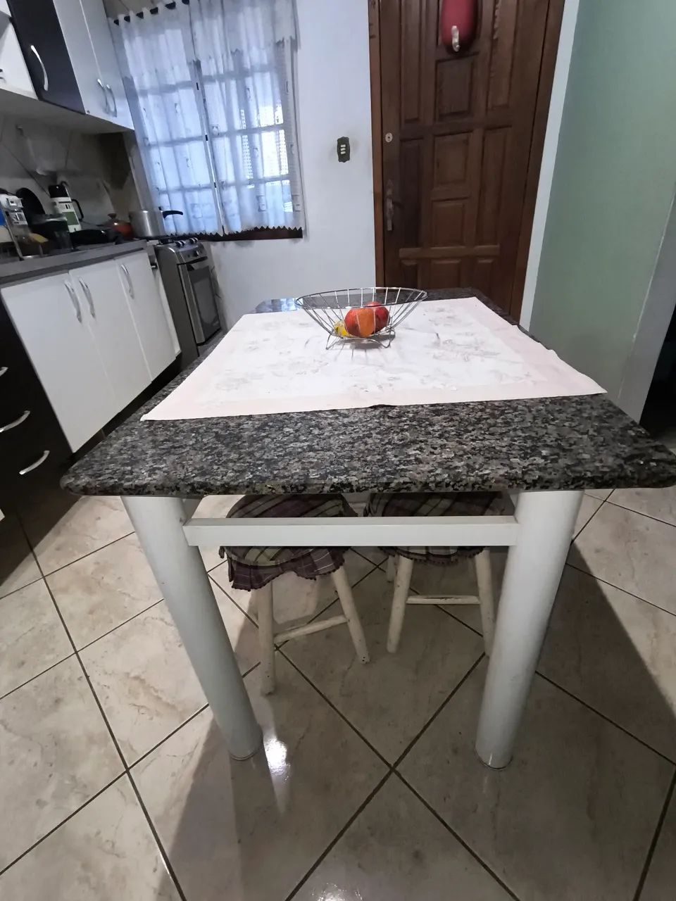 Mesa tampo de mármore  - Foto 3