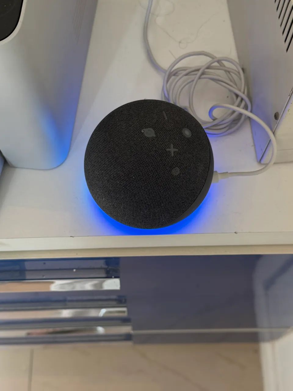 Alex Echo Dot 4ª Geração - Pouco Uso / Preço Especial - Foto 4