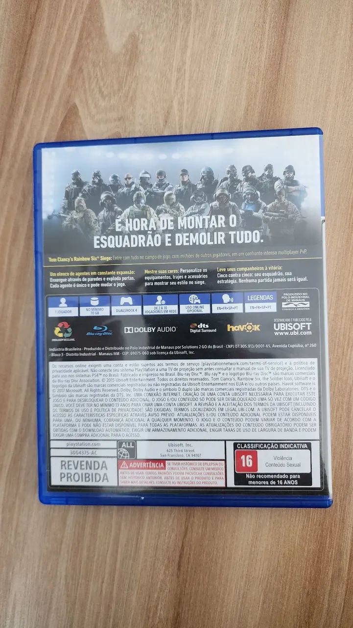 Game Rainbow Six Siege Deluxe PS4  - Foto 2