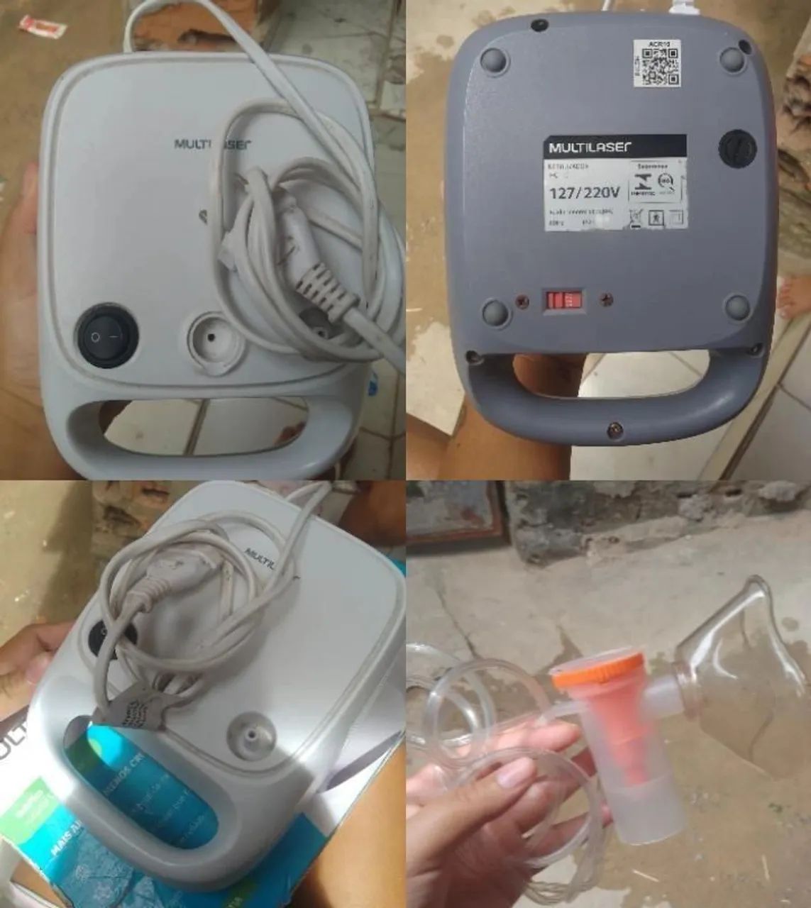 Inalador compressor multilaser  - Foto 2
