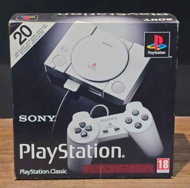 Console PS1 Classic Europeu Desbloqueado