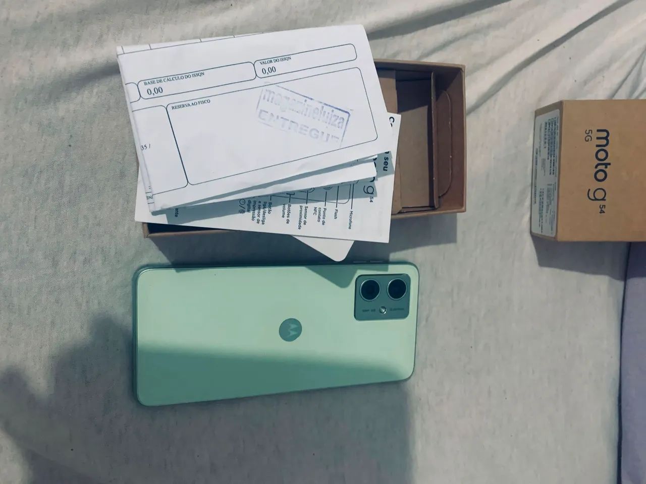 moto G 54 5g com nota fiscal !! - Foto 5