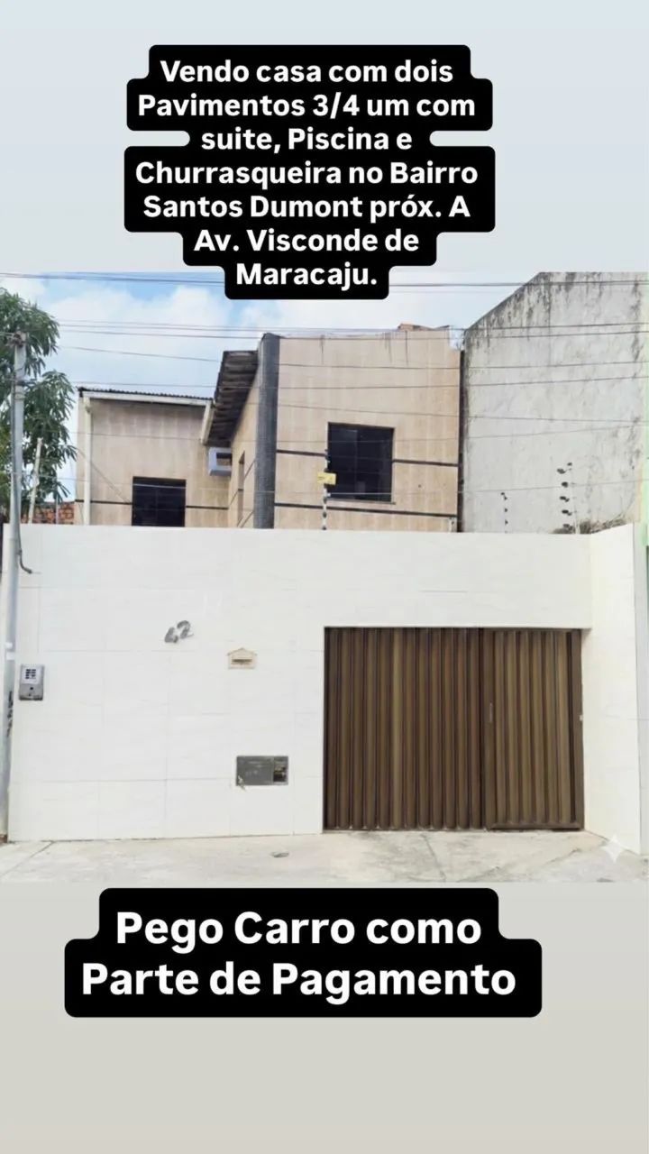 Casa Dois pavimentos com Piscina 