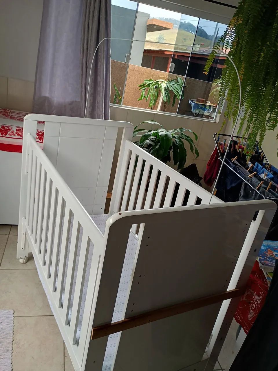Berço, bebê conforto e cadeirão de alimentação. - Foto 2