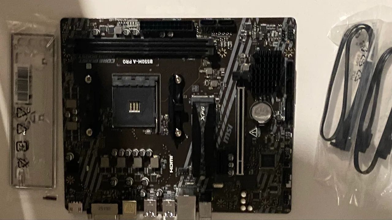 PLACA MÃE MSI B550M-A PRO - Foto 3