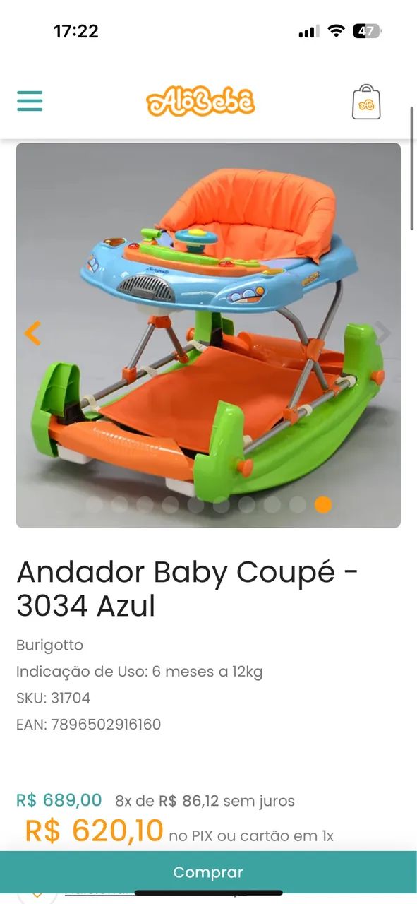 Andador infantil