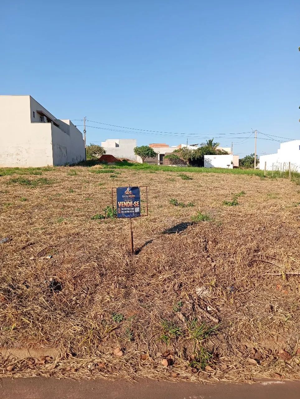 Terreno pronto pra construir.