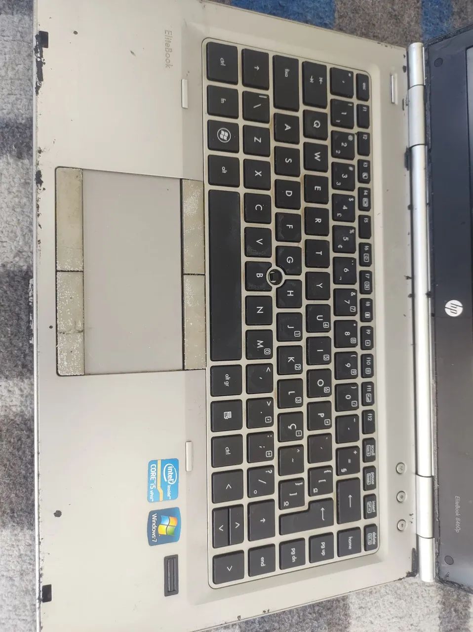 NOTEBOOK HP ELITEBOOK 8460P COM DEFEITO  - Foto 5
