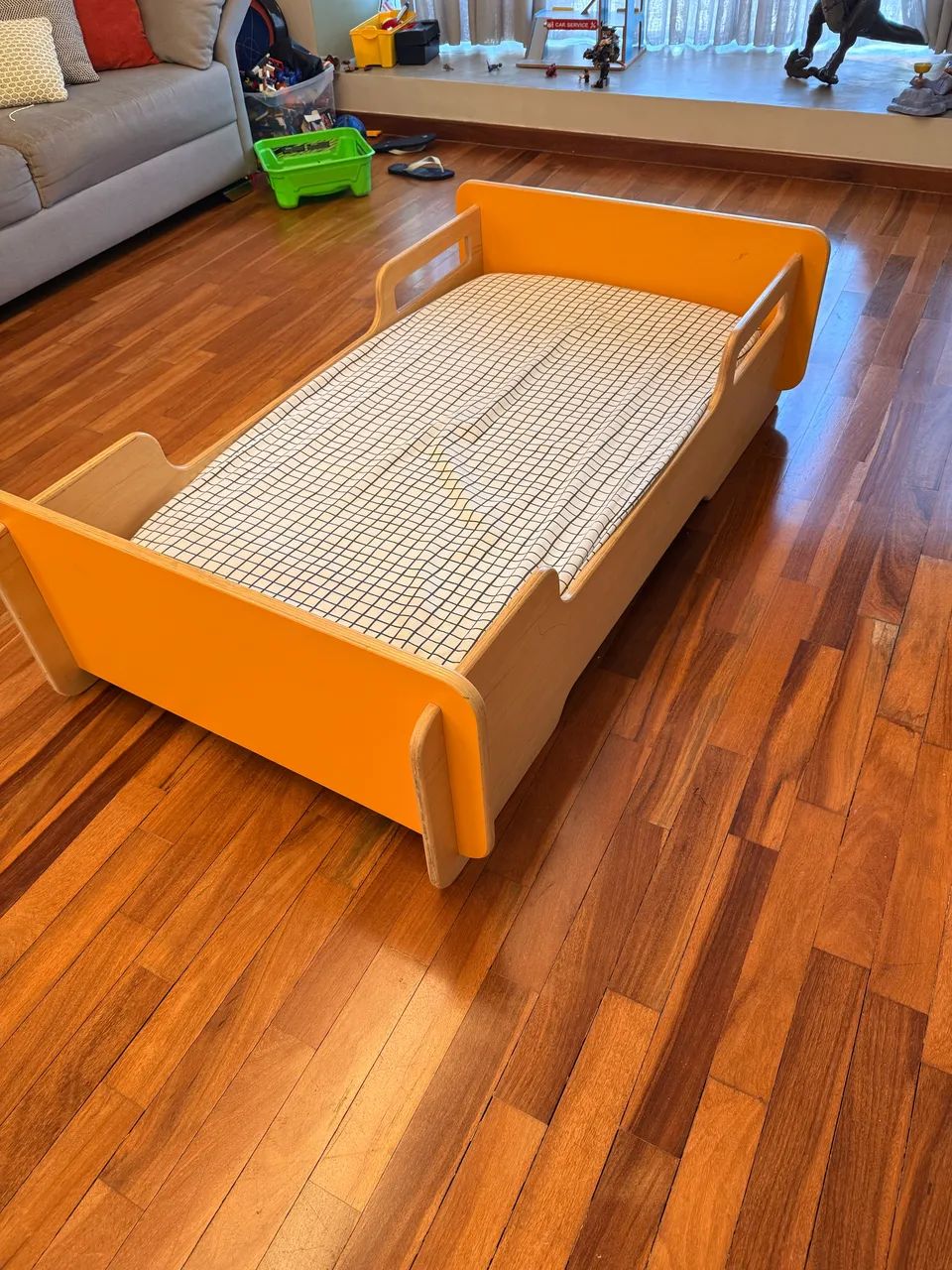 Cama infantil + Colchão com protetor impermeável Carters - Foto 2