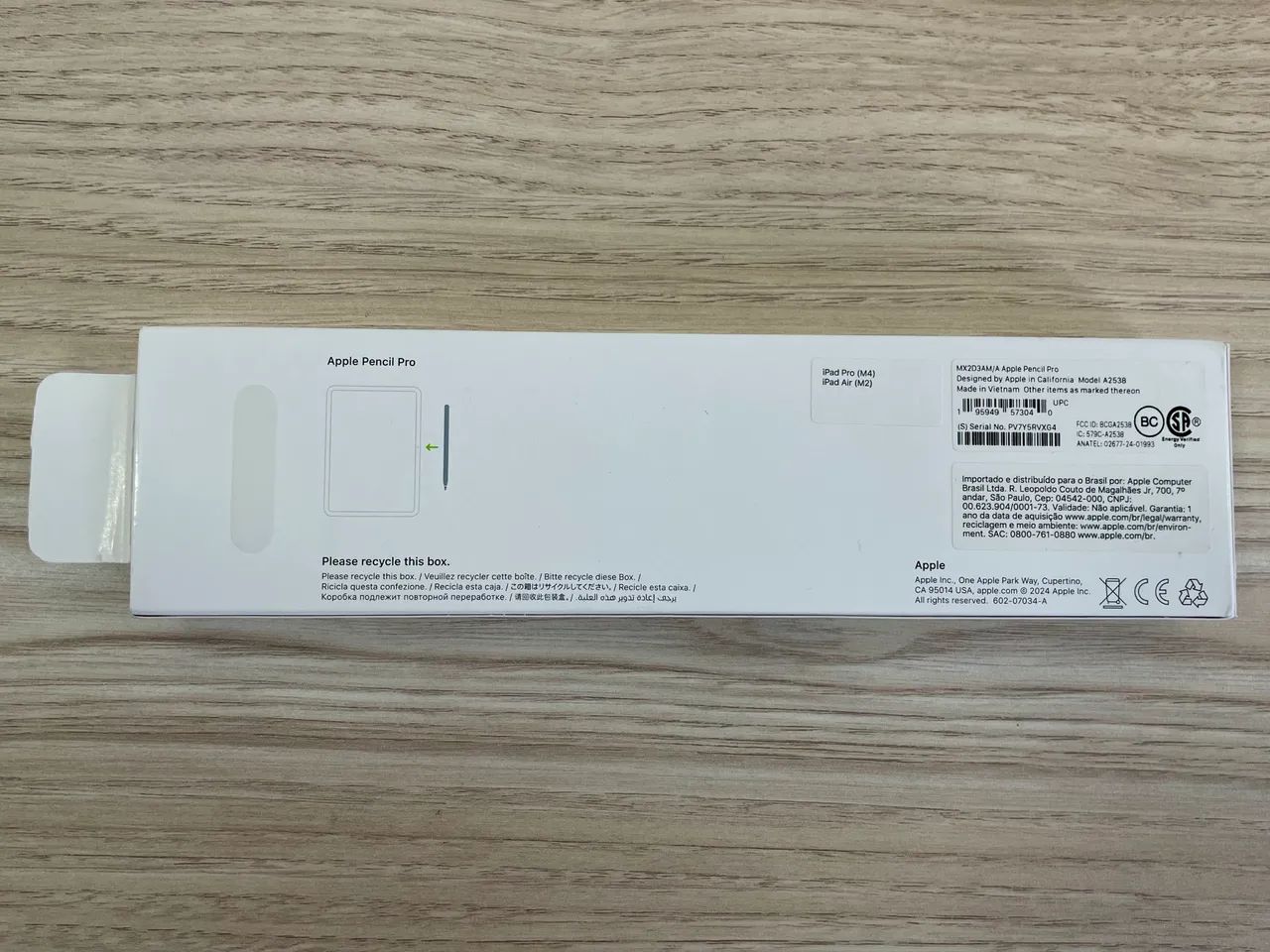 Apple Pencil Pro - Seminova - Foto 2