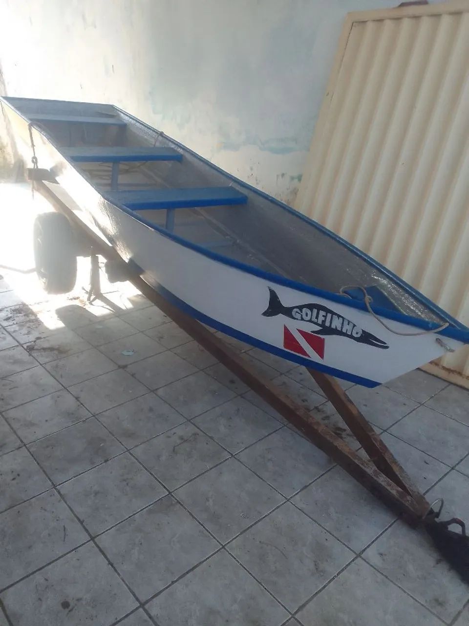 Barco de fibra 5m