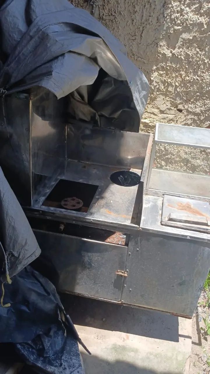 Carrinho para espetinho,batata frita e salgados  - Foto 3