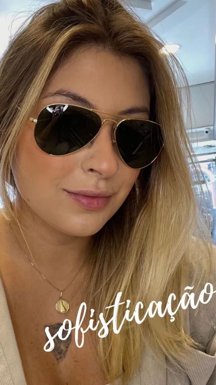 Rayban clássico aviator unissex  - Foto 4