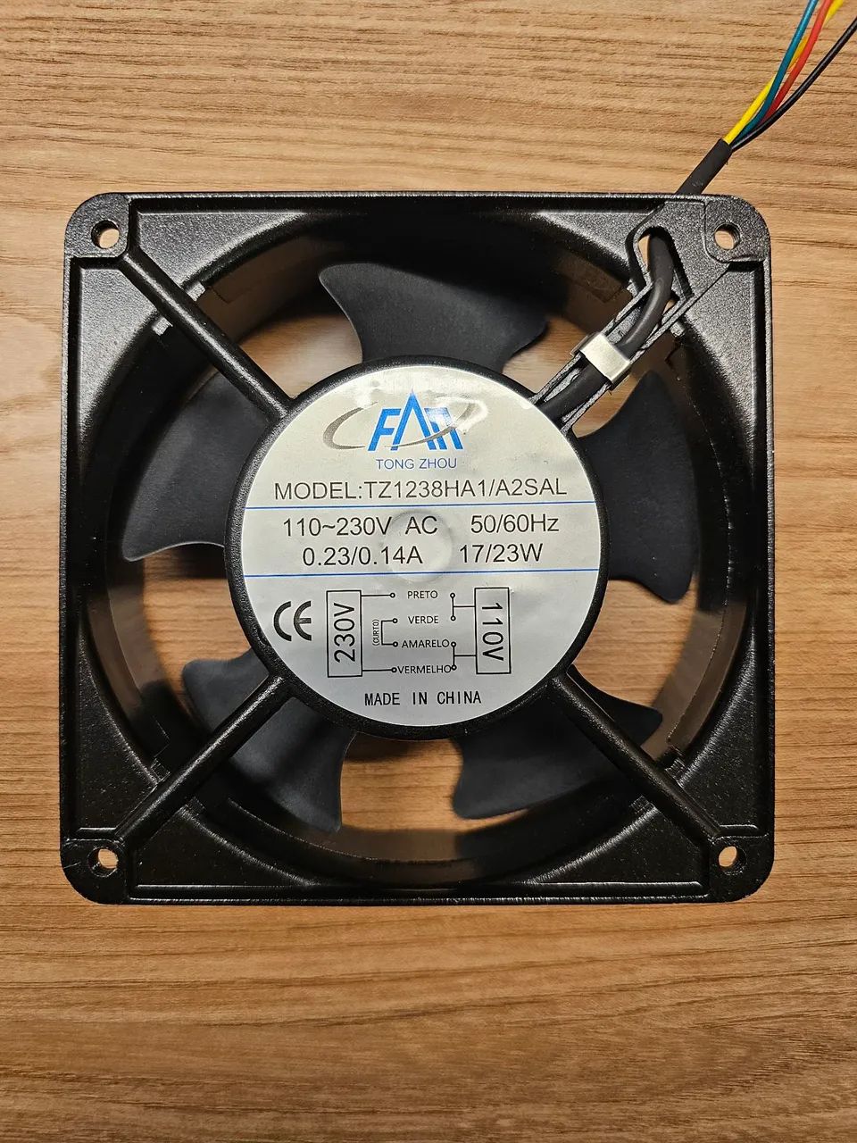 Cooler Micro Ventilador 120x120x38mm Bivolt