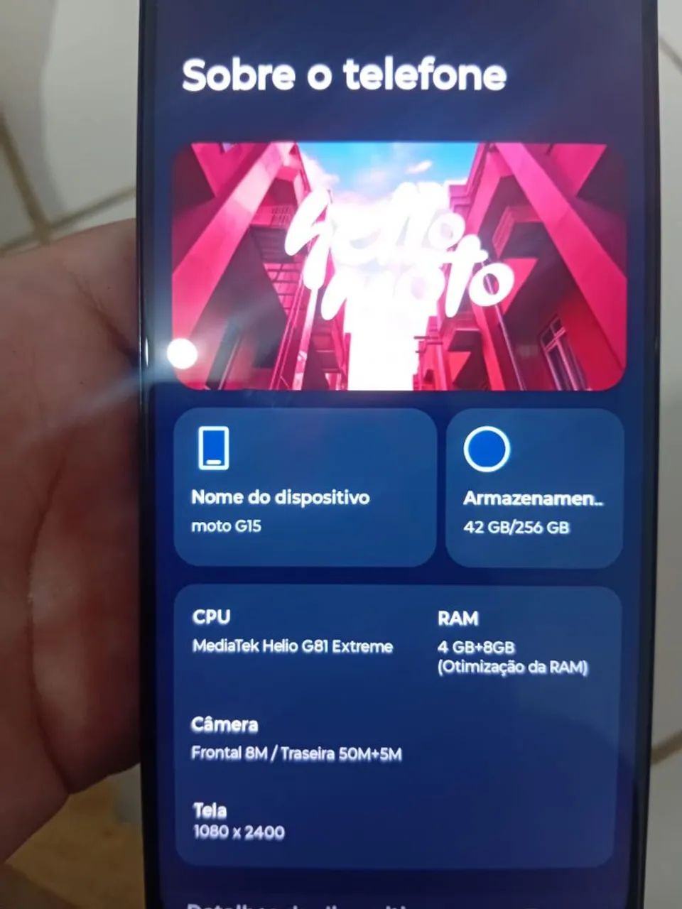 MOTO G15 NFC - Foto 5