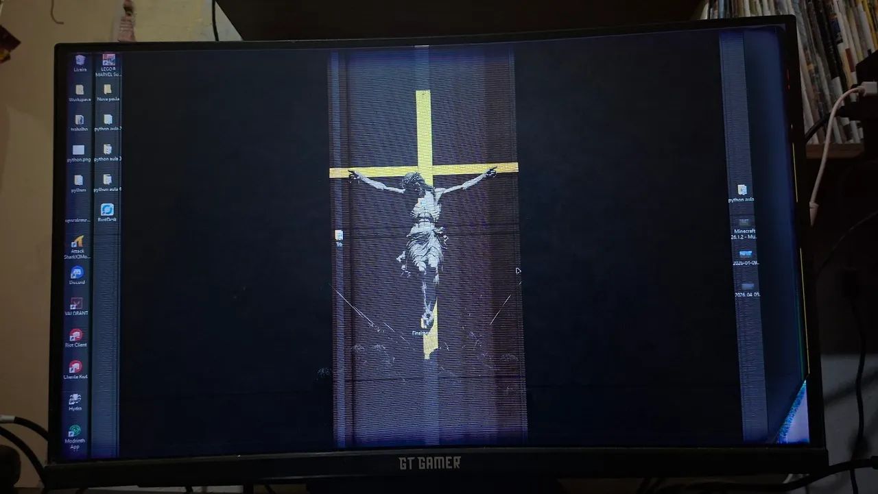 Monitor GT Gamer 144Hz IPS Com Defeito - Foto 3