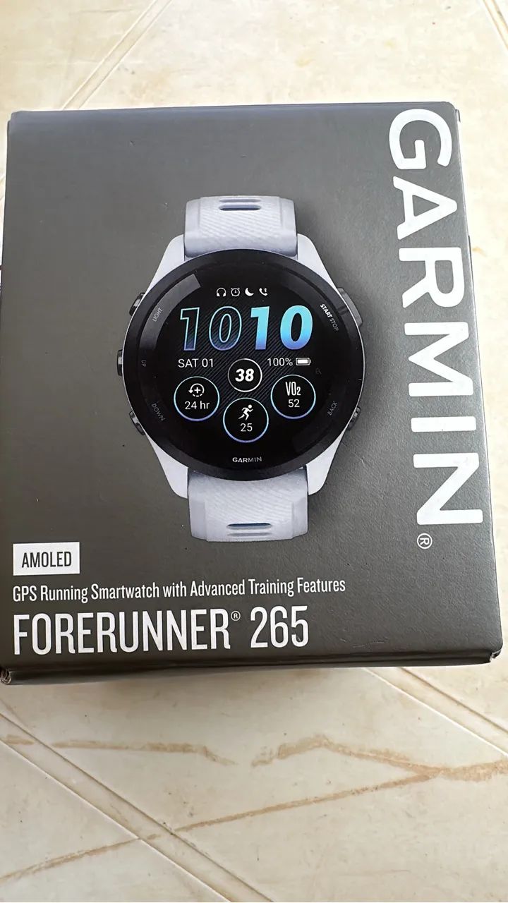 Relógio Garmin forerunner 265