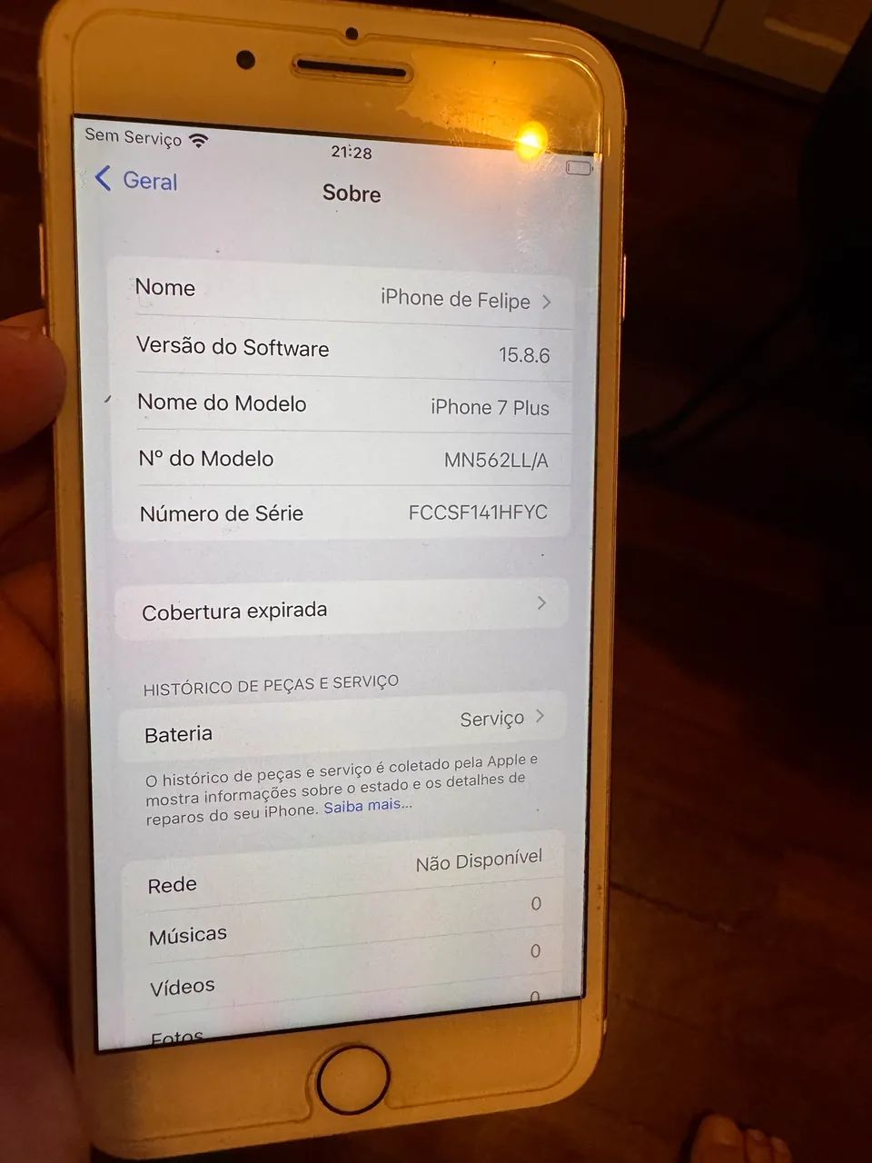 Apple Iphone 7 plus - SOMENTE VENDA - Foto 4