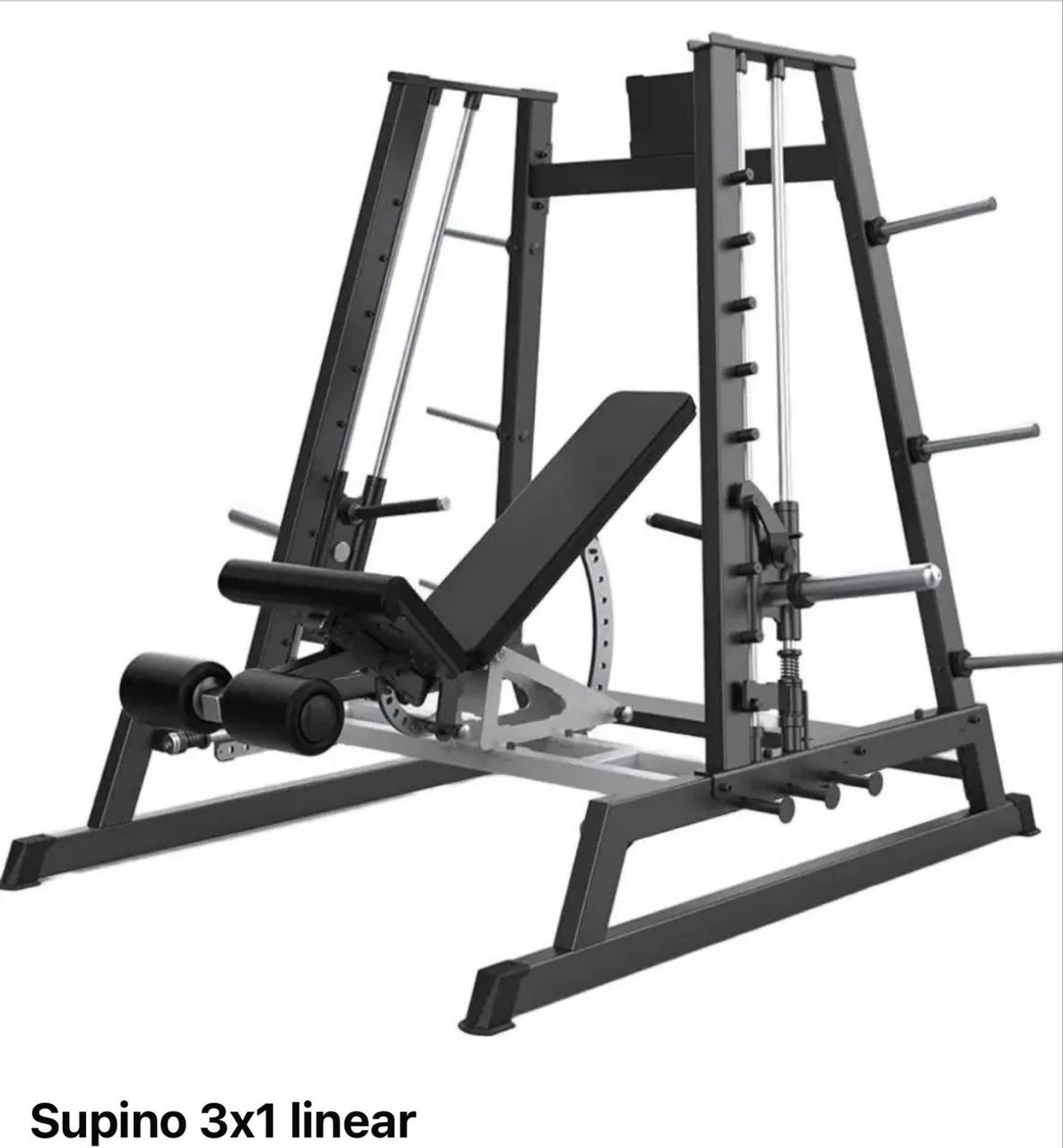 Máquina supino 3x1