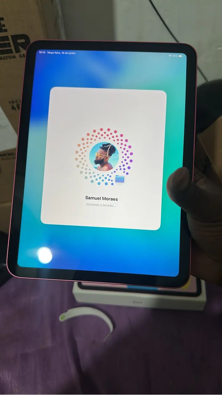 iPad 11ª Geração Rosa - Estado de Novo!